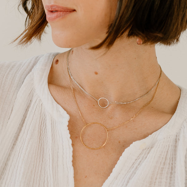 Layering jewelry: Art or an acquired skill?