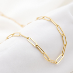 Chunky Paperclip Chain (18 inch)