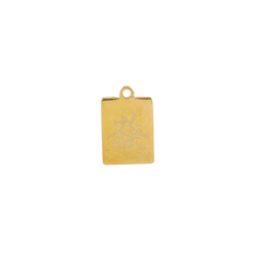Mah Jong Dragon Tile Charm (Small) - Waterproof