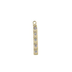 Crystal Bar Charm (Large)