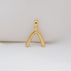 Wishbone Charm (Small - Tiny) - Waterproof