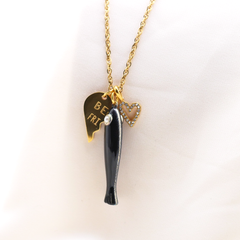 Best Friends Heart Charm (Medium)