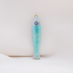 Blue Fish Charm (Large)