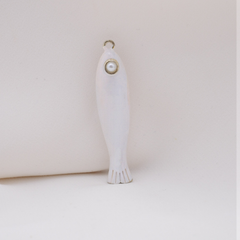 White Fish Charm (Large)