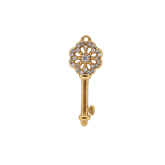 CZ Key Charm (Large) - Waterproof