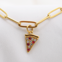 Pizza Slice Charm (Small) - Waterproof