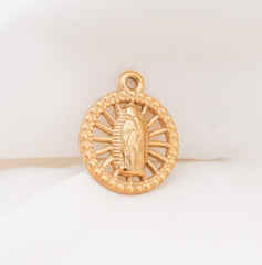 Virgin Mary Rosary Charm (Medium) - Waterproof