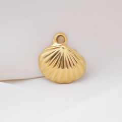 Scallop Shell Charm (Medium) - Waterproof