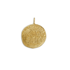 Holly Coin Pendant