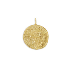 Holly Coin Pendant