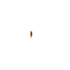 Gold Smooth Rondelle Spacer (Tiny) (Waterproof)