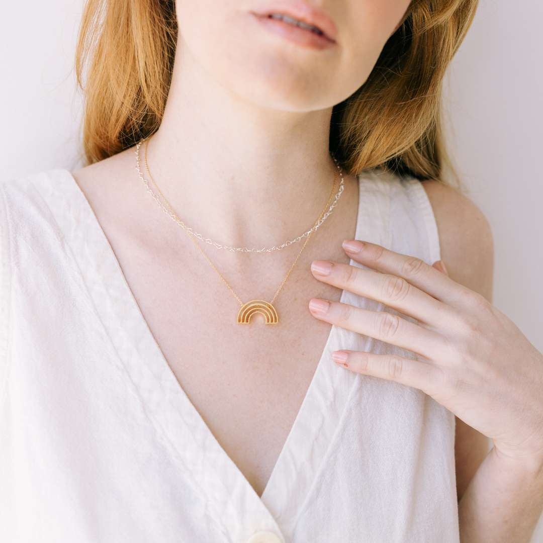 Pauline Rainbow Acceptance Necklace
