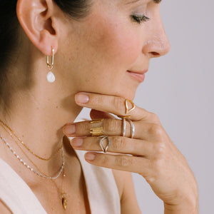 Debbie Earrings - Stone Only