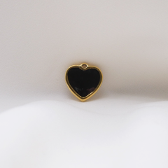 Black Heart Charm (Small)