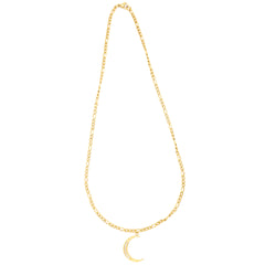 CZ Crescent Moon Charm (Large) - Waterproof