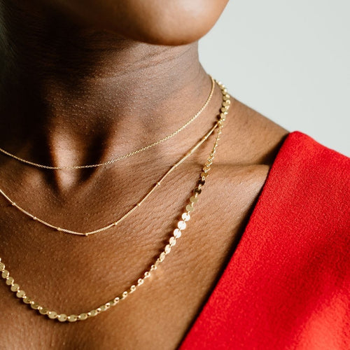 Julie (sequence chain) Necklace