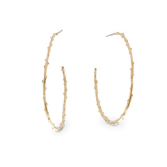 Ronnie Large (twig) Hoops