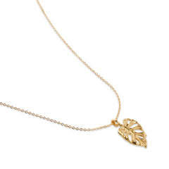 Monstera Necklace