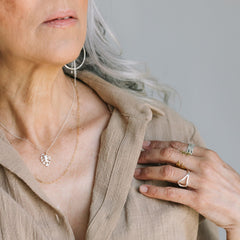 Monstera Necklace
