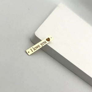 Necklace Bar Pendant to Engrave