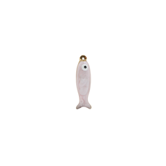 Pale Pink Fish Charm (Medium) - Waterproof