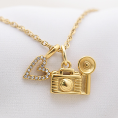 Vintage Camera Charm (Small) - Waterproof