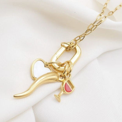 Italian Horn Charm l Pepper (Medium)