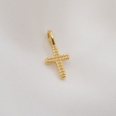 Cross Charm (Small - tiny) - Waterproof