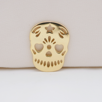 Sugar Skull Charm (Medium)