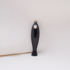 Black Fish Charm (Large)