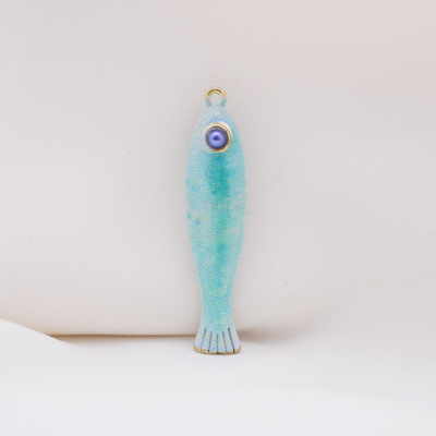 Blue Fish Charm (Large)