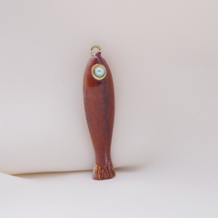 Brown Fish Charm (Large)