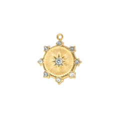 Celestial Medallion Charm (Medium) - Waterproof