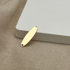 Necklace Oval Pendant to Engrave