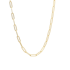Chunky Paperclip Chain (18 inch)
