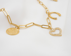 Chunky Paperclip Chain (18 inch)