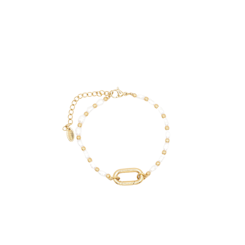 Pearl and Gold Bracelet