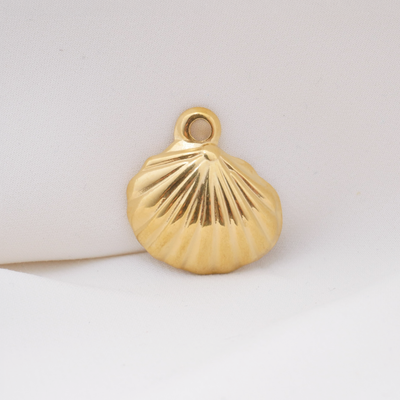 Scallop Shell Charm (Medium) - Waterproof