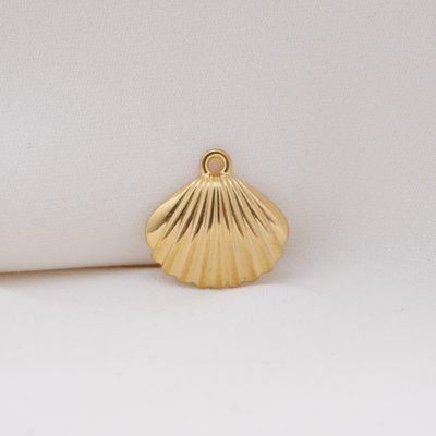 Scallop Shell Charm (Small) - Waterproof