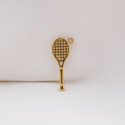 Tennis Racket Charm (Small) - Waterproof