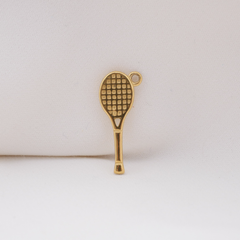 Tennis Racket Charm (Small) - Waterproof