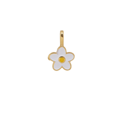 White Daisy Charm (Small - Tiny) - Waterproof
