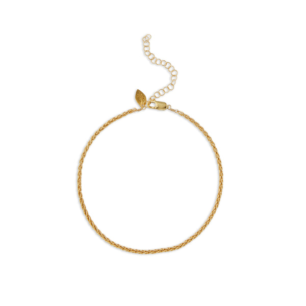 Laura Elizabeth Thelma & Louise Anklet Gold
