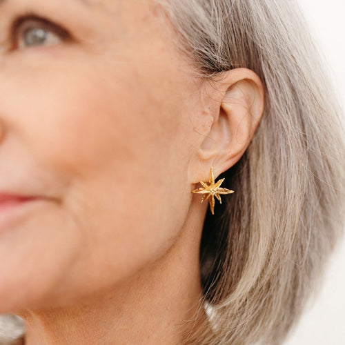 Dara (star anise) Earrings