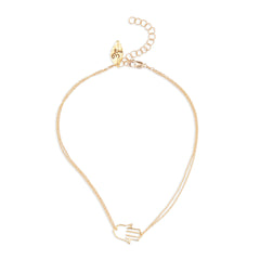 Hamsa (hand) Anklet