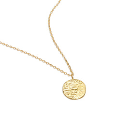 Holly Coin Pendant